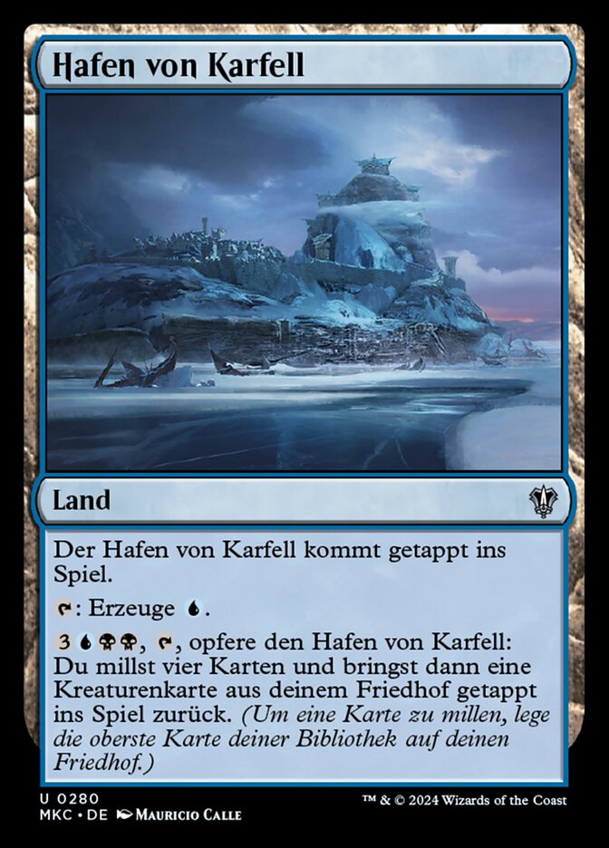 Hafen von Karfell