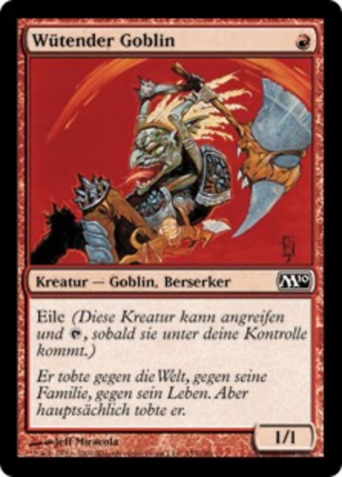 Wütender Goblin