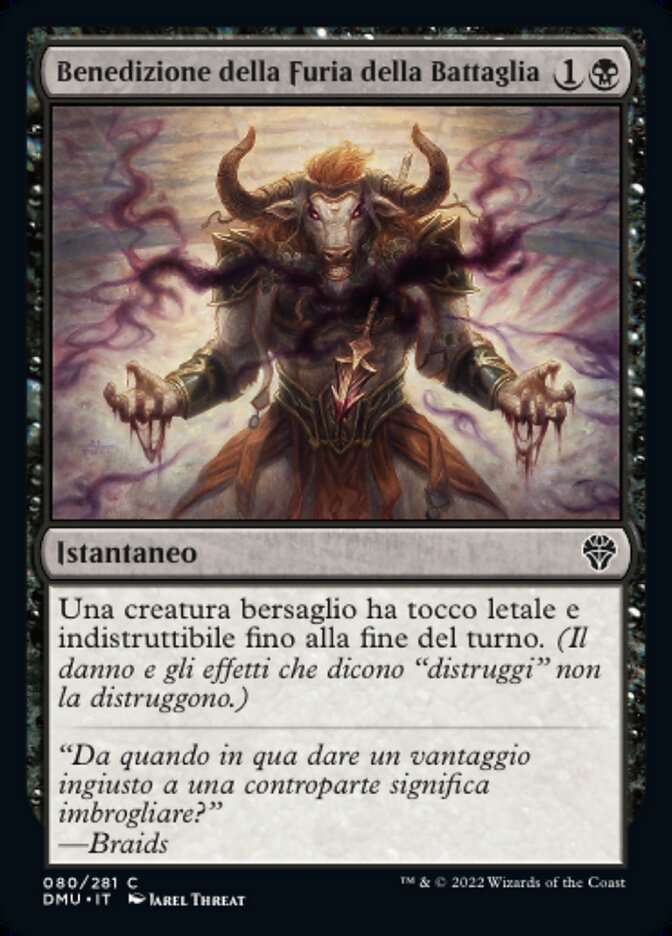 Benedizione della Furia della Battaglia