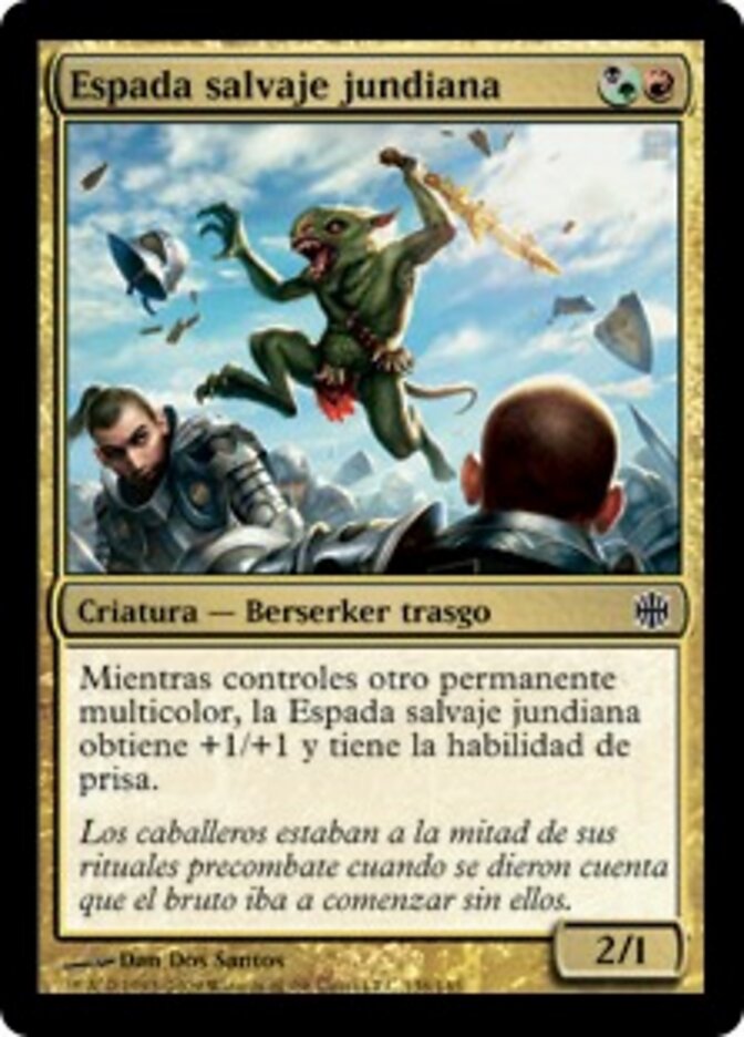Espada salvaje jundiana