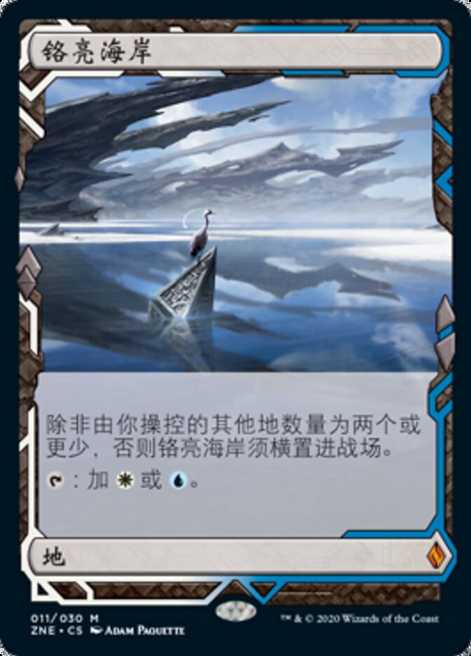 铬亮海岸
