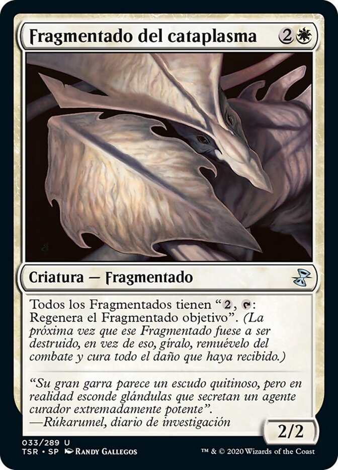 Fragmentado del cataplasma