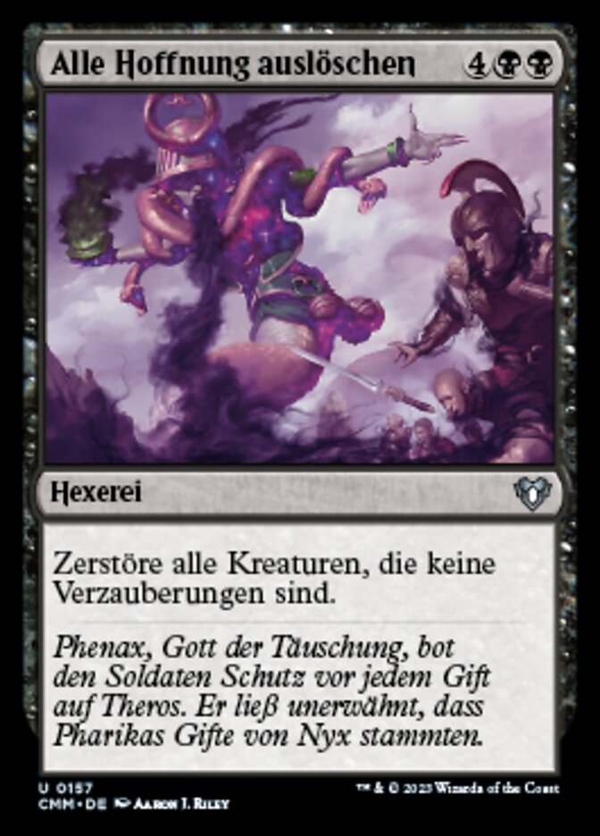 Alle Hoffnung auslöschen