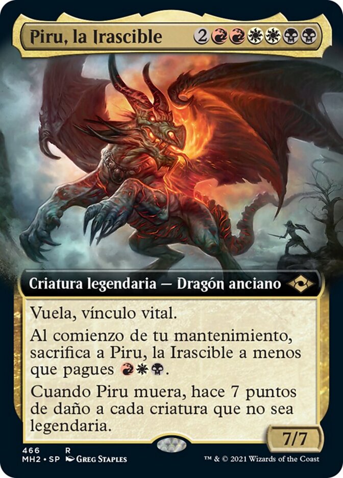 Piru, la Irascible