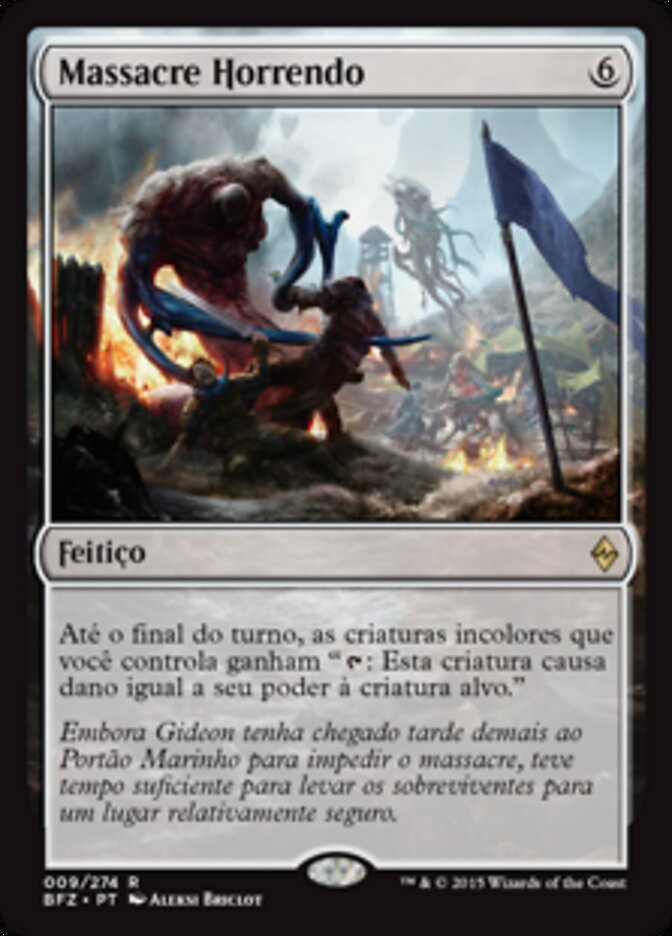 Massacre Horrendo
