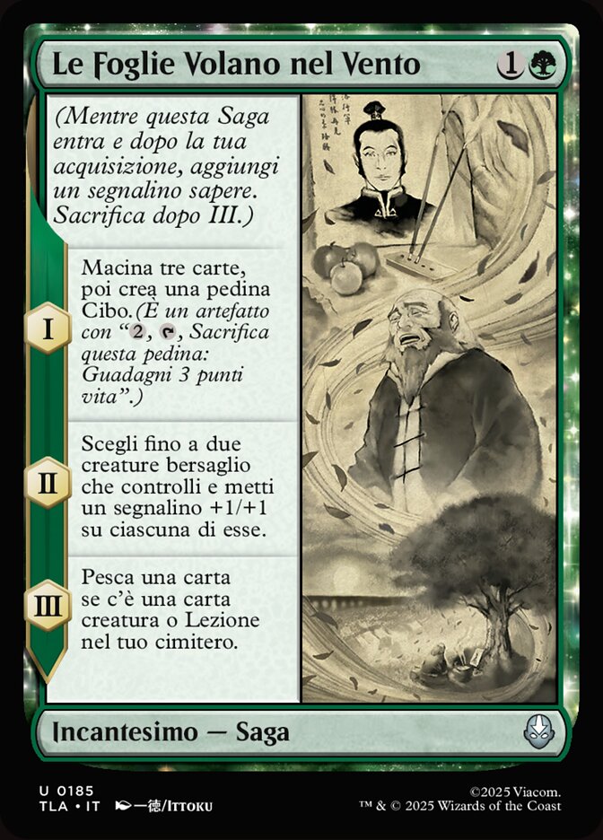 Le Foglie Volano nel Vento