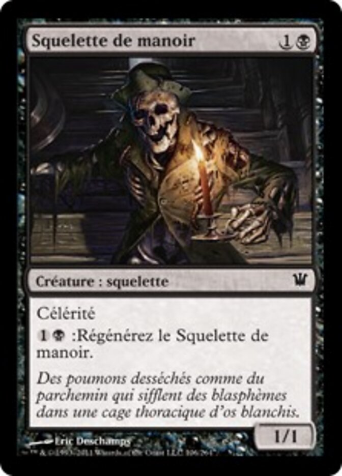 Squelette de manoir
