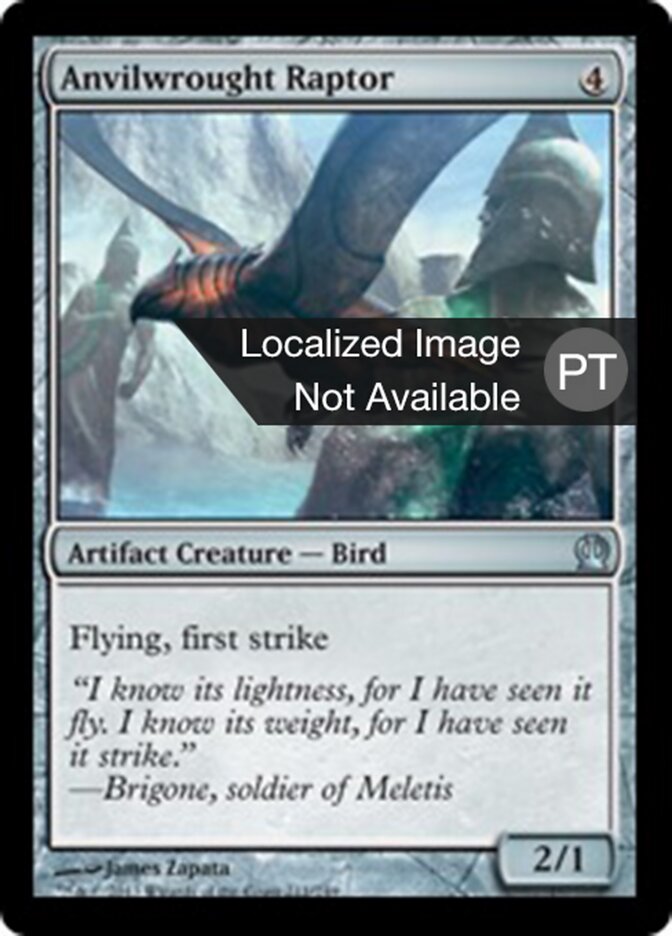 Raptor Forjado na Bigorna