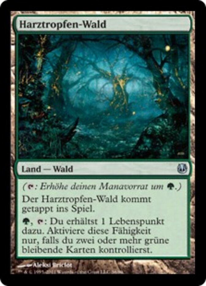 Harztropfen-Wald