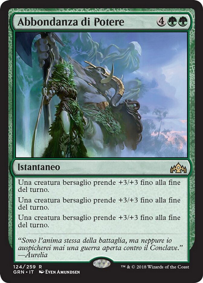 Abbondanza di Potere