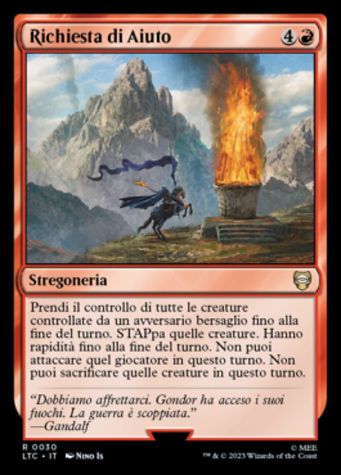 Richiesta di Aiuto