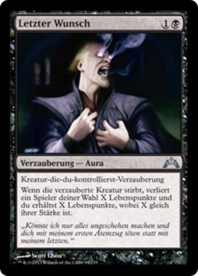 Letzter Wunsch