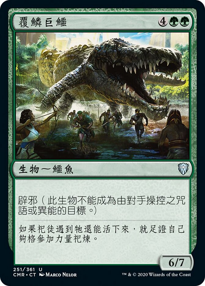 覆鱗巨鱷