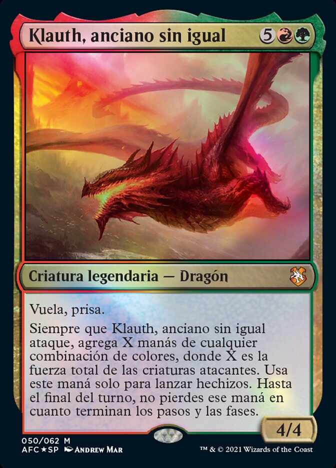Klauth, anciano sin igual