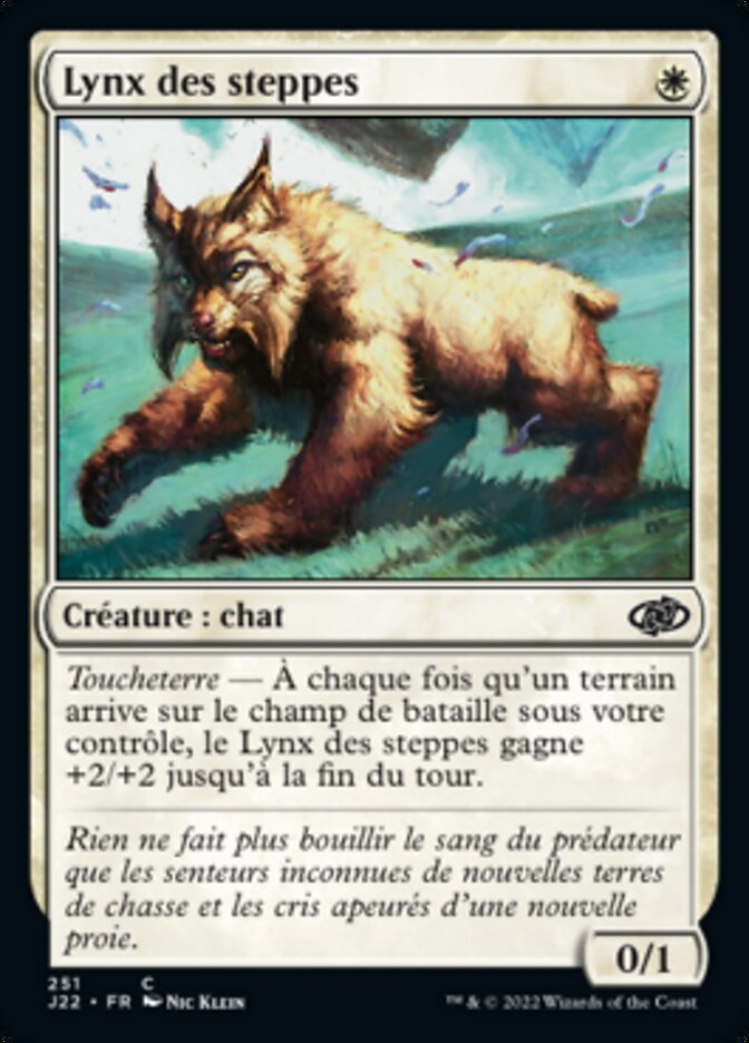 Lynx des steppes