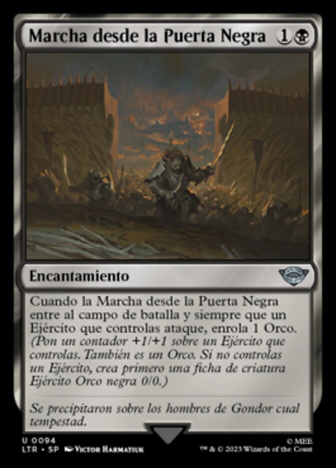 Marcha desde la Puerta Negra