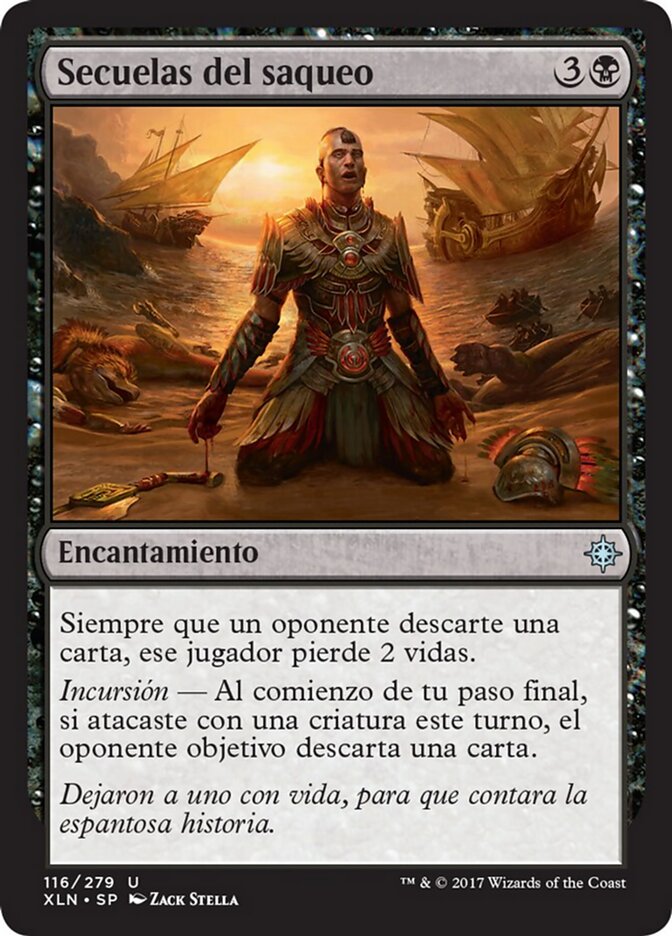 Secuelas del saqueo