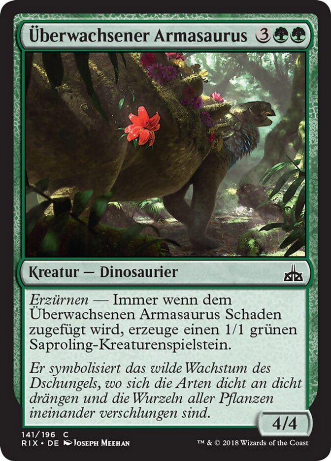 Überwachsener Armasaurus