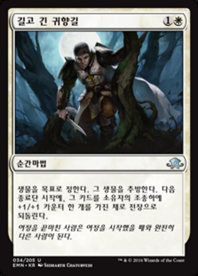 길고 긴 귀향길