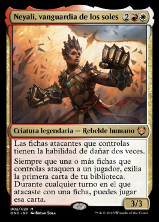 Neyali, vanguardia de los soles