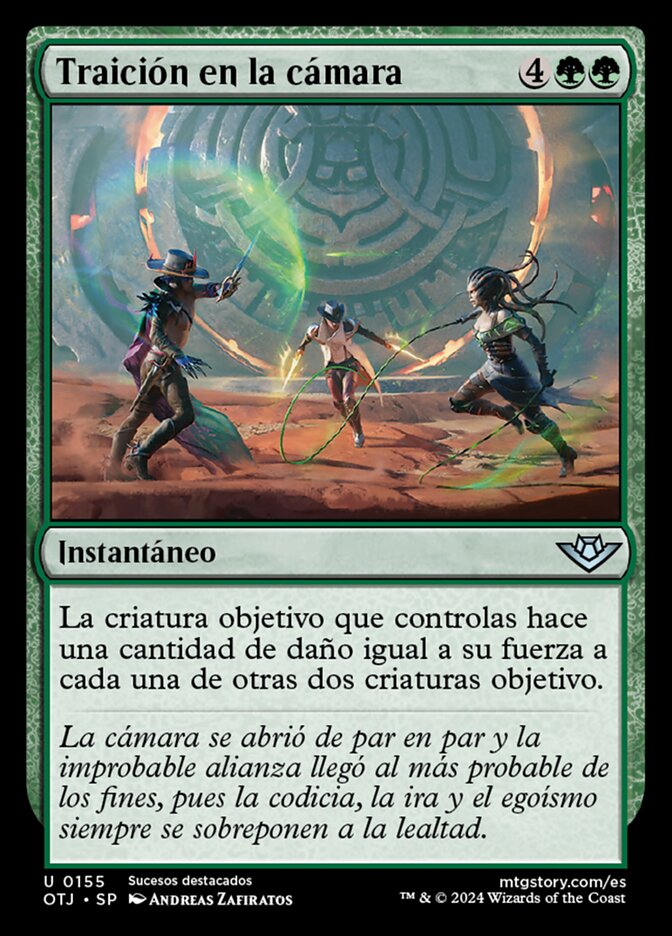 Traición en la cámara
