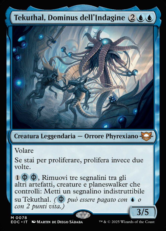 Tekuthal, Dominus dell'Indagine