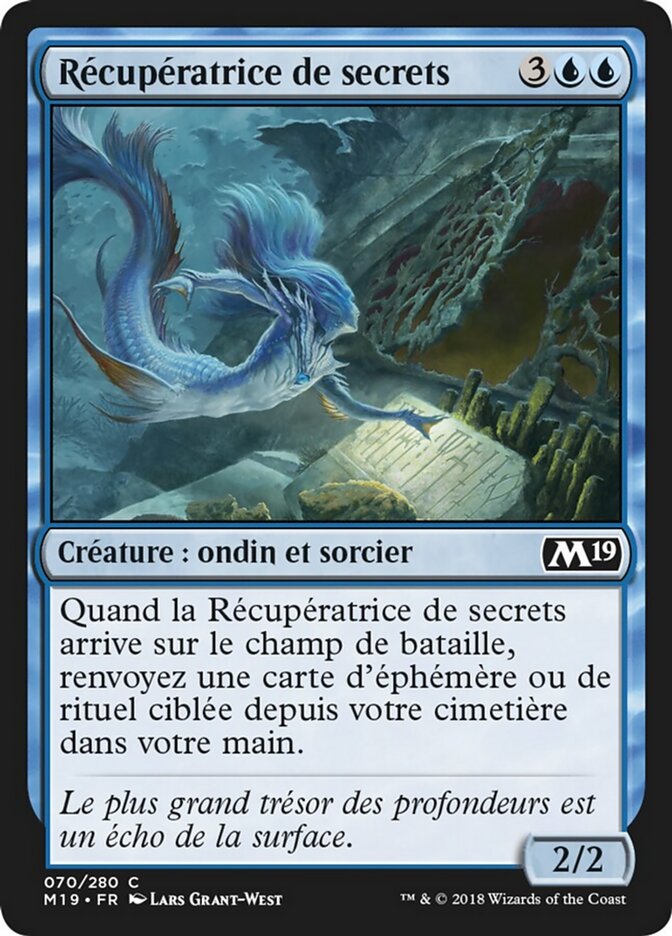 Récupératrice de secrets