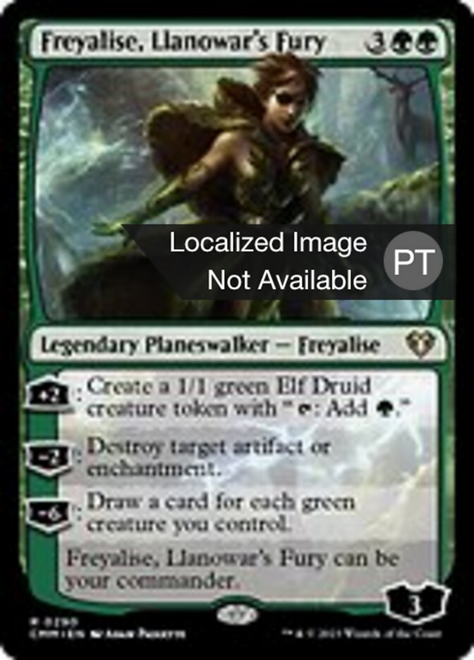 Freyalise, Fúria de Llanowar