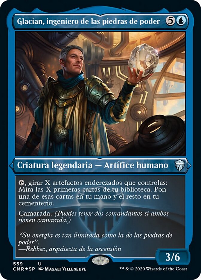 Glacian, ingeniero de las piedras de poder