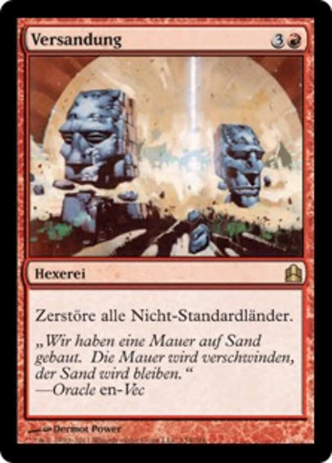 Versandung