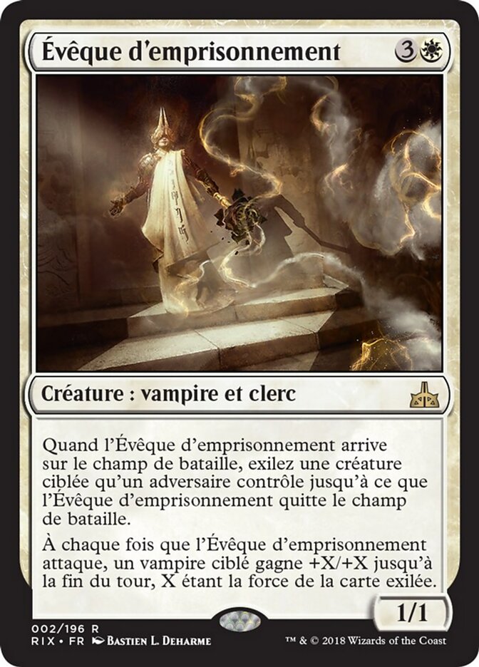 Évêque d'emprisonnement