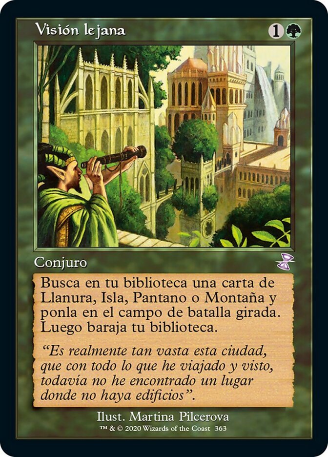 Visión lejana