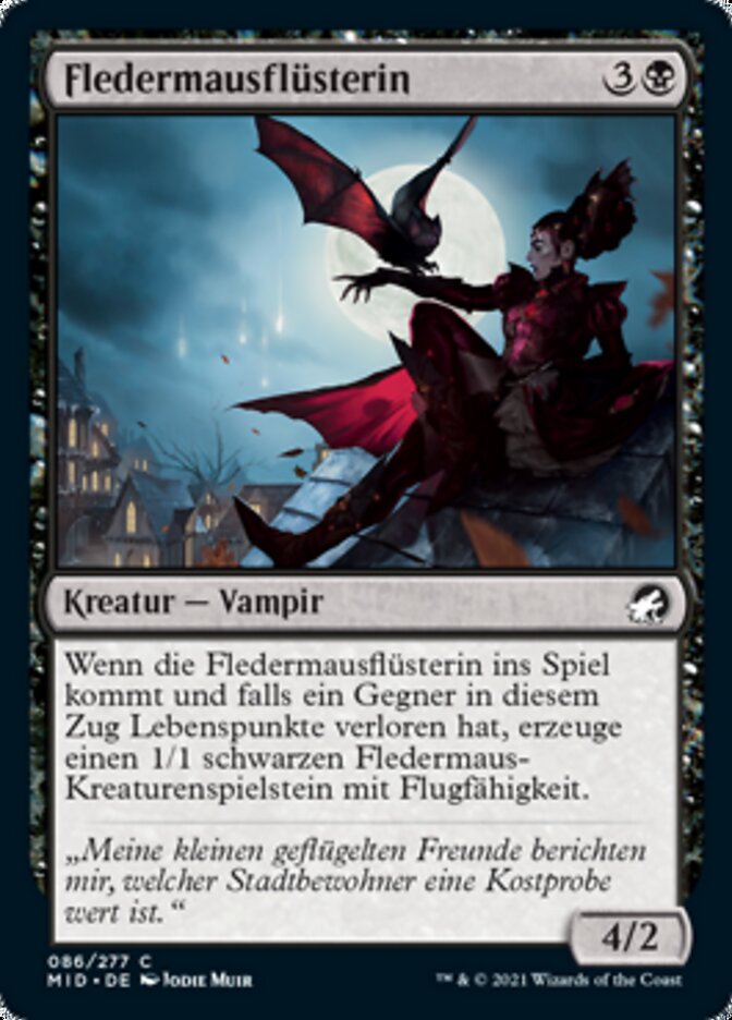 Fledermausflüsterin