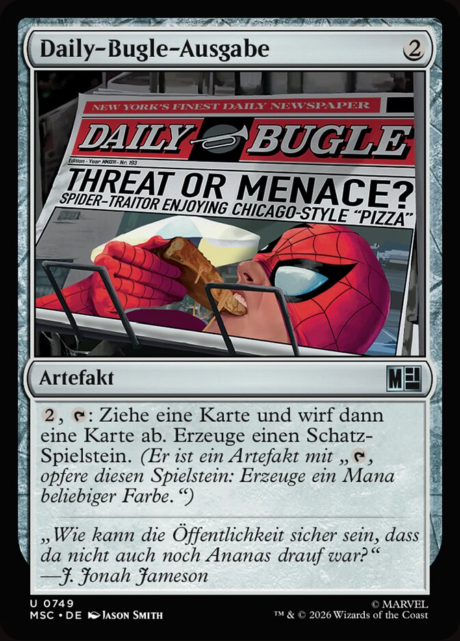 Daily-Bugle-Ausgabe