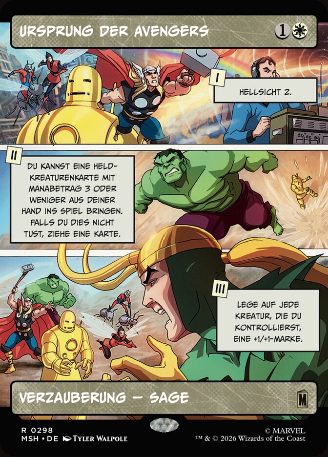 Ursprung der Avengers