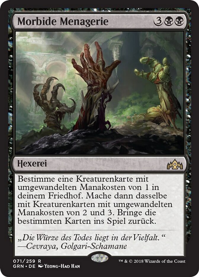 Morbide Menagerie