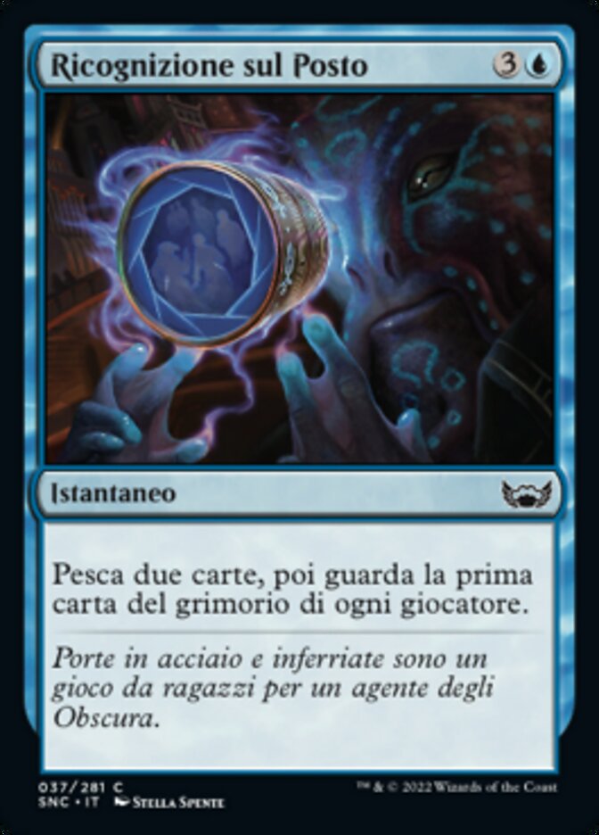 Ricognizione sul Posto