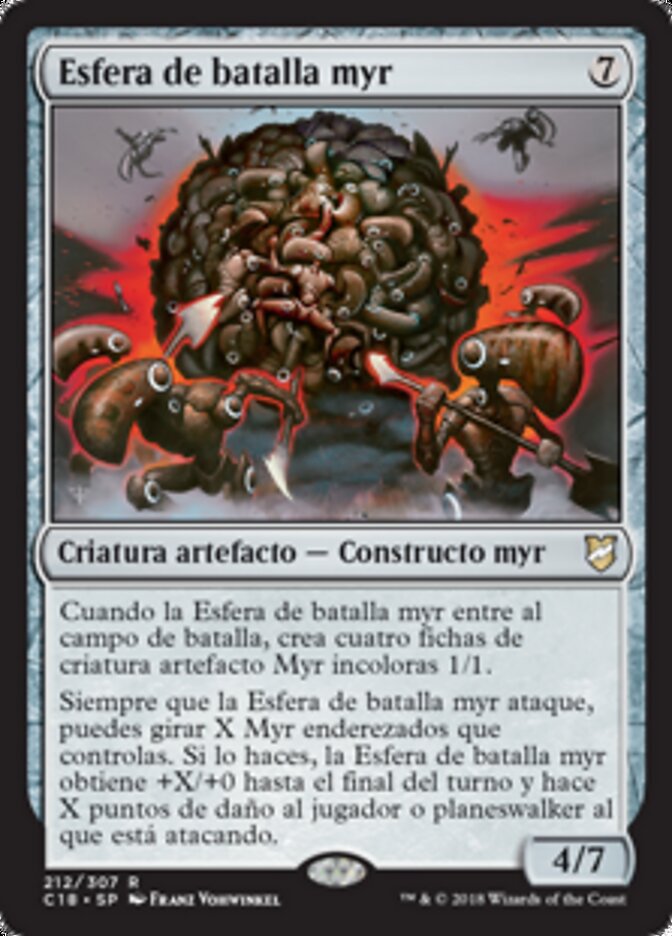 Esfera de batalla myr