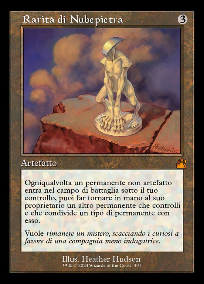 Rarità di Nubepietra