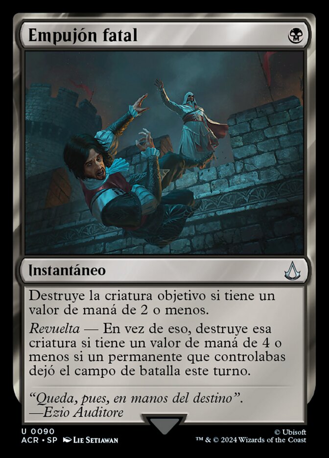 Empujón fatal