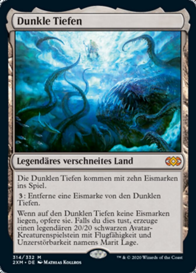 Dunkle Tiefen