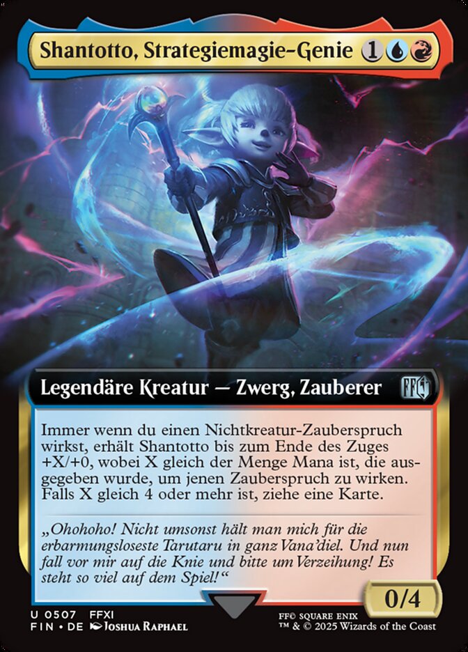Shantotto, Strategiemagie-Genie