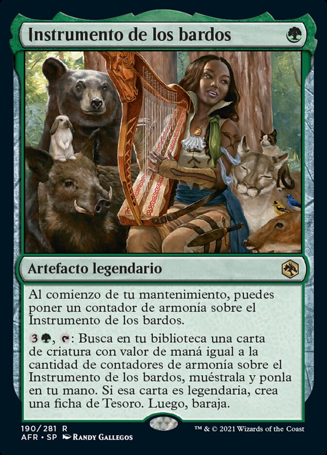 Instrumento de los bardos