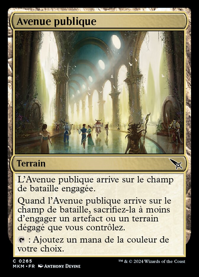 Avenue publique
