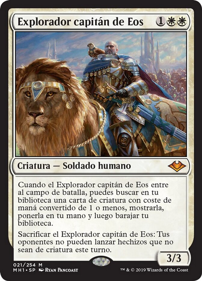 Explorador capitán de Eos