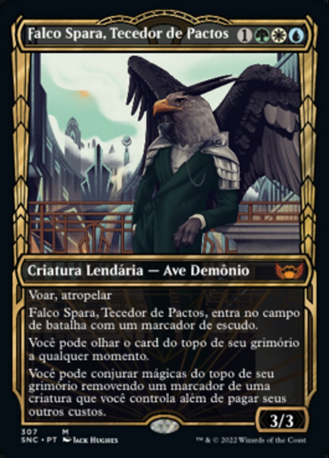 Falco Spara, Tecedor de Pactos