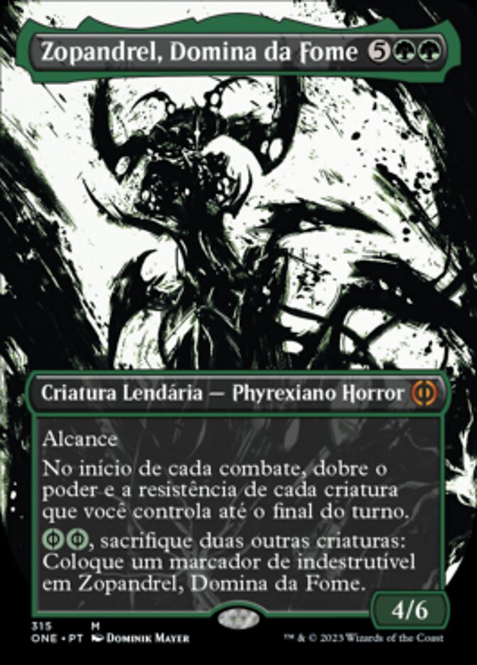 Zopandrel, Domina da Fome