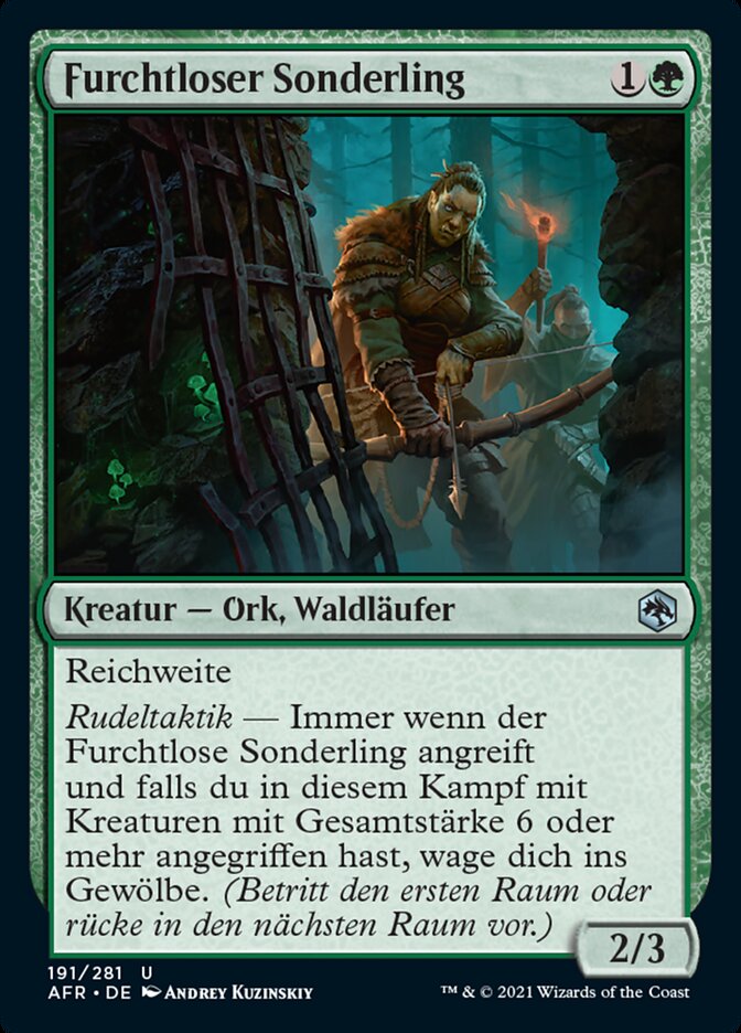 Furchtloser Sonderling