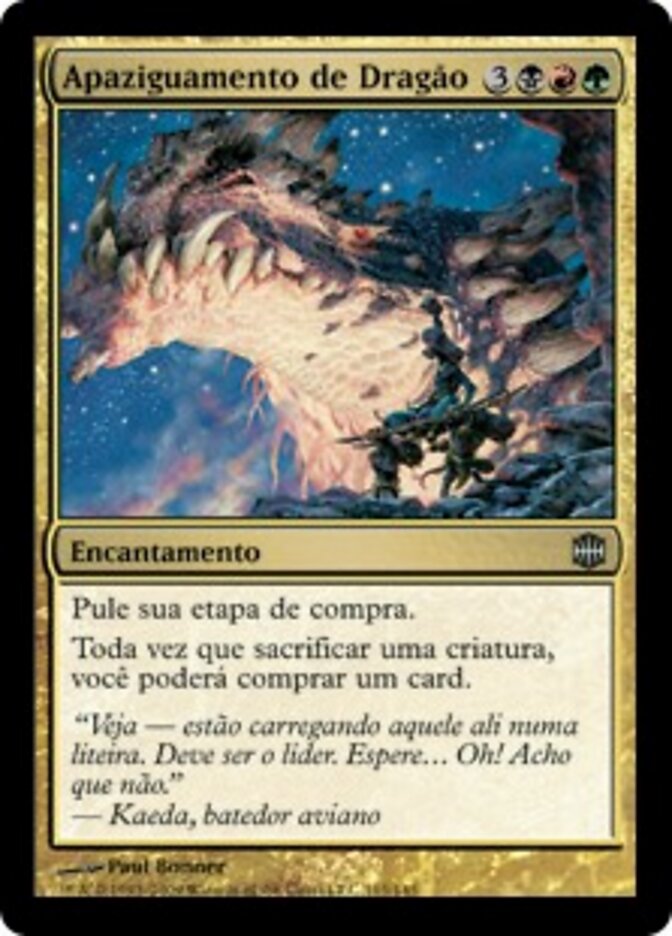 Apaziguamento de Dragão