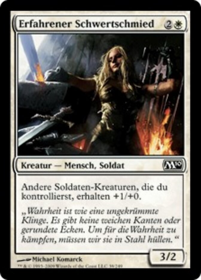 Erfahrener Schwertschmied